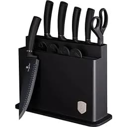 Набір ножів з дошками Berlinger Haus Black Silver Collection 11 предметів (BH-2492)