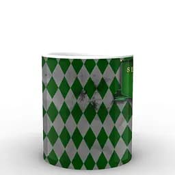 Кухоль GeekLand Harry Potter Гаррі Поттер Слізерін HP.02.054 330 мл білий