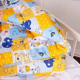 Ковдра MirSon антиалергенна зима Kids Time 20-0038 Cute animals 140x205 см бавовна (2200009665585)