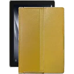 Чохол StatusCASE з екошкіри для планшету Asus ZenPad 10 (Z301M-1D027A-P028) Золотий