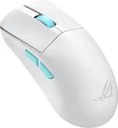 Бездротова миша ASUS ROG Harpe Ace Aim Lab Edition RGB USB-A/WL/BT White (90MP02W0-BMUA10) - мініатюра 2