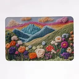 3D-килимок для ванної кімнати з м'якого діатоміту 38×58 (см) вологопоглинальний килимок для дому ванни душу та туалету Yiwu HP-42-32