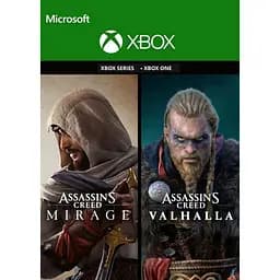 Ключ активації Microsoft Набір: Assassin's Creed Міраж і Assassin's Creed Вальгалла для Xbox One/Series S/X