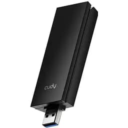 Адаптер WiFi Cudy WU6500, BE6500 Tir-Band Wi-Fi7 USB 3.0 Adapter - мініатюра 3