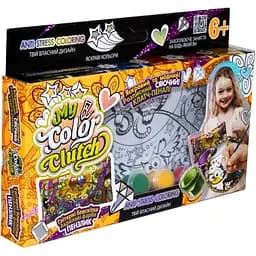 Пенал розмальовка Danko Toys My color clutch Дві сови CCL-01 
