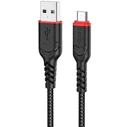 Кабель Hoco X59 Victory charging data cable for Micro Чорний