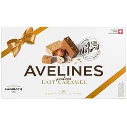 Цукерки Favarger Avelines праліне з джандуєю, фундуком і карамеллю 200 г (942087)