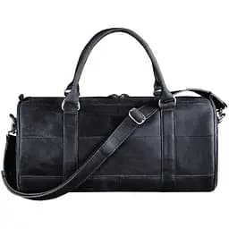 Шкіряна сумка Harper темно-синя Crazy Horse