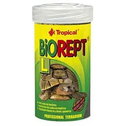 Сухий корм для сухопутних черепах Tropical в паличках Biorept L 100 мл - мініатюра 3