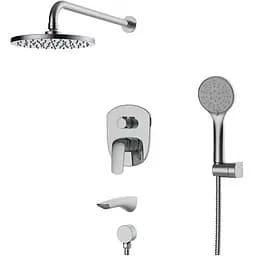 Душова система прихованого монтажу Koer KB-64008-01 KR3476, Хром