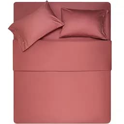 Простыня Ardesto Mix & Match сатин 180х240 см светло-коричневая (ART1824FSO)