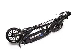 Самокат Scale Sports 81-97х46х13 см Чорно-синій 000283588 - мініатюра 4