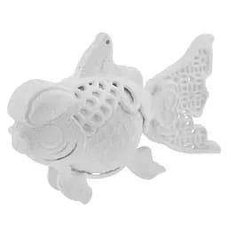 Ялинкова іграшка MIS LT Рибка 12х4х8 см білий