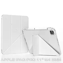 Чохол до планшета BeCover Ultra Slim Origami Transparent Apple iPad Pro 11" M4 2024 Gray (711690)