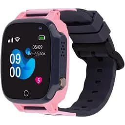 Smart Watch AmiGo GO008 MILKY GPS Wi-Fi Pink UA UCRF