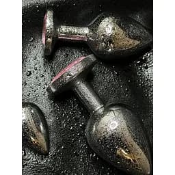 Анальний корок металевий розмір L