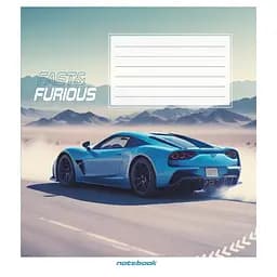 Зошит загальний "В пустелі" Leader 060-590423K-4 в клітинку, 60 аркушів