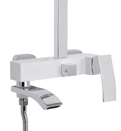 Душова система універсальна Qtap Swan Cascada Chrome/White з виливом QTSWA111CRW45570 - мініатюра 2