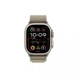 Смарт-годинник Apple Watch Ultra 2 GPS + Cellular 49mm Titanium Case with Olive Alpine Loop - Medium (MREY3/MRFJ3) - мініатюра 2