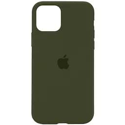 Чохол Epik Silicone Case Full Protective AA для Apple iPhone 11 Pro 5.8 Зелений/Dark Olive