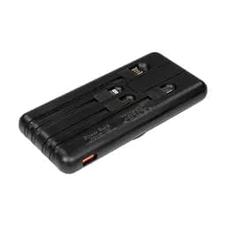 Повербанк 10000mAh Power Bank Kraft KPB-1110W Black бездротова зарядка (43-00099) - мініатюра 3