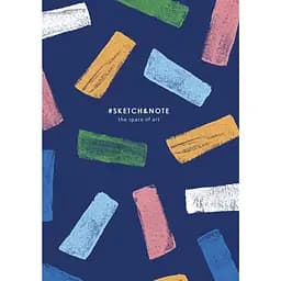 Зошит для ескізів Muse, А5, без лініювання, 64 арк., синій (A5-3C-064-366)