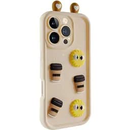 Чехол Epik TPU Toys Case with Ears для Apple iPhone 16 Pro Max 6.9 Sand