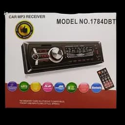 Автомагнітола XPRO 1DIN MP3 1784BT 1USB 2USB-зарядка TF card bluetooth чорний (14244_520) - мініатюра 2