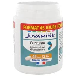 Куркума + Хондроитин + Глюкозамин Juvamine Суставы 90 таблеток