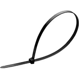 Хомут Haisser нейлоновый 3.6х300 мм черный 100 шт. (123391)