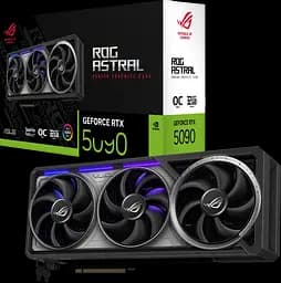 Видеокарта GeForce RTX 5090 32GB Asus ROG Astral OC (ROG-ASTRAL-RTX5090-O32G-GAMING)