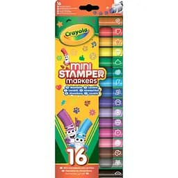 Набір міні-фломастерів Crayola зі штампами 16 шт. (58-8741)