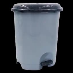 Ведро Planet с овальной педалью 50 л антрацитовое (00-00020095)