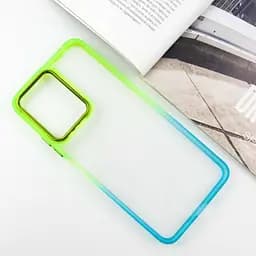 Чохол Epik TPU+PC Fresh sip series для Xiaomi Redmi Note 12 4G Бірюзовий / Лимонний - мініатюра 2