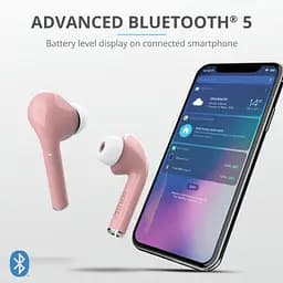 Навушники Trust Nika Touch True Wireless Mic Pink (23704_Trust) - мініатюра 10