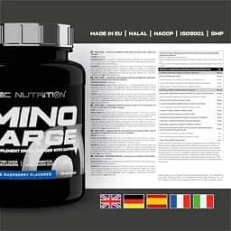 Амінокислоти Scitec Nutrition Amino Charge Блакитна малина 570 г - мініатюра 2