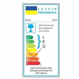 Свiтильник точковий Feron 7572 під лампу з підсвіткою прозорий (28859) - мініатюра 3