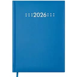 Щоденник датований Buromax Classic 2026 A5 бумвініл/поролон синій (BM.21121-02)