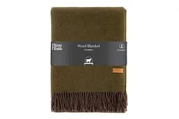 Плед Ardesto Leonardo Doubleface 140x200 см 100% шерсть хаки-коричневый (ART0402LD)