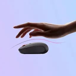 Миша бездротова Baseus F01B Tri-Mode Wireless Mouse 3 стандартна сіра - мініатюра 8
