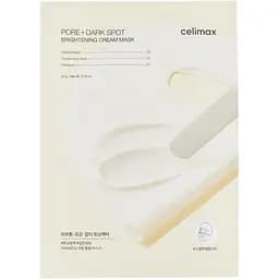 Крем-маска для освітлення пор та темних плям Celimax Pore+ Dark Spot Brightening Cream Mask