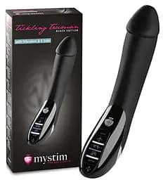 Вібратор з електростимуляцією Mystim Tickling Truman eStim Black Mystim SO3472 90401