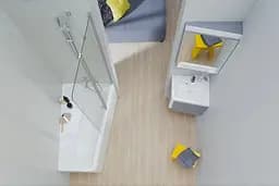 Дзеркало для ванної кімнати Ravak 10° 650 горіх ліве X000001078 - мініатюра 2