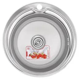 Кухонная мойка Zerix Z510-08-180E satin ZX1586, Нержавеющая сталь