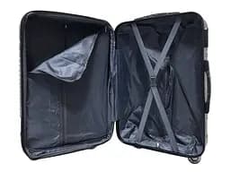 Валіза середня M ABS-пластик Worldline Airtex 652 69×45×29см 88л Синій - мініатюра 4