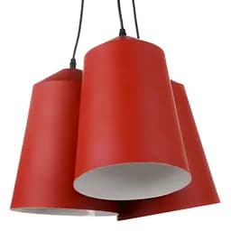 Люстра підвісна Brille для бару E27 Red (BL-223S/3) - мініатюра 3