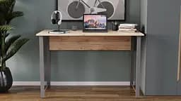 Компьютерный стол Ferrum-decor Курт 75x100x60 серый ДСП Дуб Сан-Марино 16мм (FRD-101830)