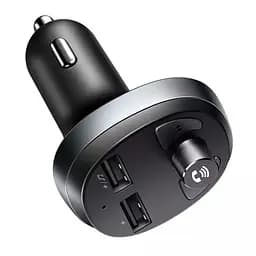 Адаптер – зарядное на 2 порта + FM-трансмиттер McDodo Bluetooth FM Car Charger CC-6880