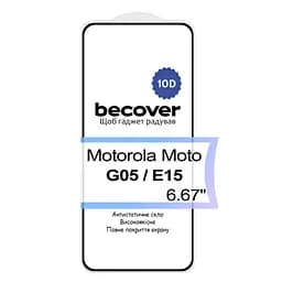 Скло захисне BeCover Motorola Moto G05 / E15 10D Black (713575) - мініатюра 4