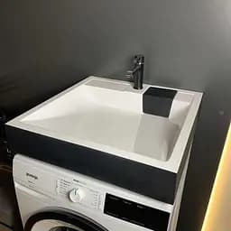 Раковина накладна Adamant WASHER NEW, квадратна (4824296202903) - мініатюра 2
